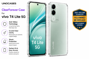 UNOCASES ClearForever Case – VIVO T4 Lite 5G