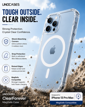 UNOCASES ClearForever MagSafe Case – iPhone 13 Pro Max
