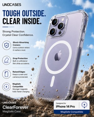 UNOCASES ClearForever MagSafe Case – iPhone 14 Pro