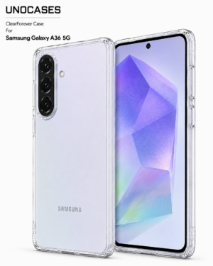 UNOCASES ClearForever Case – Samsung Galaxy A36 5G