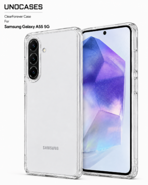 UNOCASES ClearForever Case – Samsung Galaxy A55 5G
