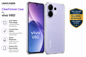 UNOCASES ClearForever Case – VIVO V60 5G