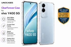 UNOCASES ClearForever Case – VIVO Y400 5G