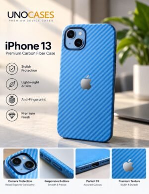 UNOCASES CarbonEdge Case for iPhone 13