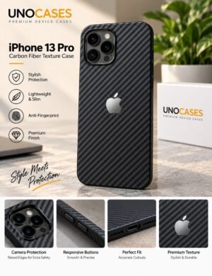 UNOCASES CarbonEdge Case for iPhone 13 Pro