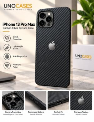 UNOCASES CarbonEdge Case for iPhone 13 Pro Max