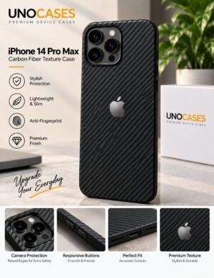 UNOCASES CarbonEdge Case for iPhone 14 Pro Max