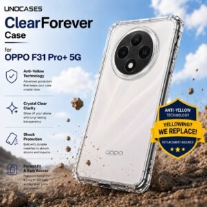 UNOCASES ClearForever Case – OPPO F31 Pro+ 5G