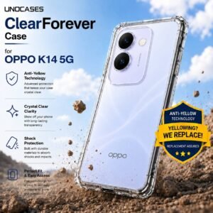 UNOCASES ClearForever Case – OPPO K14 5G