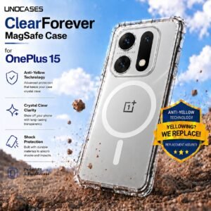 UNOCASES ClearForever MagSafe Case – OnePlus 15