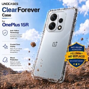 UNOCASES ClearForever Case – OnePlus 15R