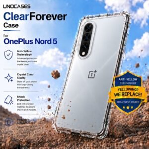 UNOCASES ClearForever Case – OnePlus Nord 5