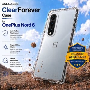UNOCASES ClearForever Case – OnePlus Nord 6