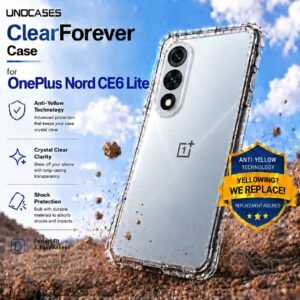 UNOCASES ClearForever Case – OnePlus Nord CE6 Lite