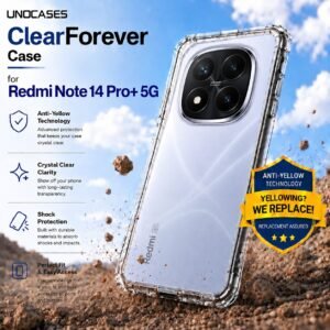 UNOCASES ClearForever Case – Redmi Note 14 Pro Plus 5G